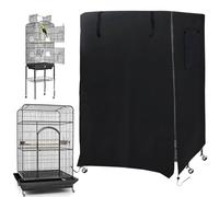 Genérico Bird Cages Cover, Parrot Cage Covers, 38x23x51in Light Blocking Enclosure, Comfortable Sleep Environment, Pet Nighttime Cover for Small Animals, Cockatiels, Parrots, Finches, Parakeets
