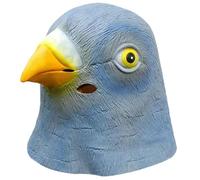 Genérico Bird Face Cover For Adults - 30 X 25 X 28cm Latex Funny Bird Full Head Face Cover, Cosplay Headgear Dress Up Accessories For Men Women Children Performance Outdoor Festival Carnival