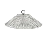 Genérico Bird Feeder Baffle - Clear Protective Guard | Sin tirantes impermeables Clear Baffle for Bird Feeder Pole, Squirrel & Rain Protection for Outdoor Garden, Yard, Patio, Balcony & Lawn