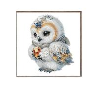 Genérico Bird Gem Art Painting - 5D Full Drill Rhinestone, Hand-Made Crystal Jewelry Craft, DIY Canary Embroidery Kit | Desktop Wall Decoration Ornament, Home, Office, Living Room For Beginner