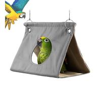 Genérico Bird Hammock - Canvas 18x14x14cm | Winter Warm Bird House Shed Hut Soft Plush Birds Hut Hideaway For Hamster Birds Macaw Budgies Eclectus Parakeet Cockatiels Cockatoo Lovebird