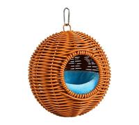 Genérico Bird House Cage, Bite-Resistant Lovebirds, Washable Nest with Parrot, Pet Parents Animal Lovers Macaw, Premium Quality Zoo Aviaries Gear, Modern Accessories Home Living Room Bedroom 200 g