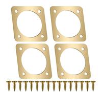 Genérico Bird House Guard Set - Copper Hole Protector Rings, Anti Predator WREN Nest Shield Kit, Metal Entry Defense Cover | Outdoor Bluebird Box Safety Accessory Garden Wildlife Nest Protection