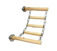 Genérico Bird Ladder - Bite-Resistant Multi-Functional Wood Pet Perch