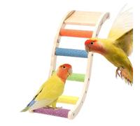 Genérico Bird Ladder Bridge | 32 x 9,7 cm Bird Stand Toy Ladder for