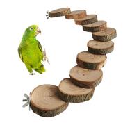 Genérico Bird Ladder for Cage - Climbing Toys | Bird Ladder Perch,for Parakeets Cockatiels Finches Home Alone Time Boredom Prevention Mental Stimulation
