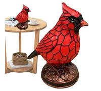 Genérico Bird Lamp - Resin | Themed Nature Animal Lamp | USB Powered Christmas Ornament For Home Office Desktop Bedside Room Bedroom Restaurant