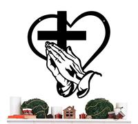 Genérico Bird Metal Wall Decor | Emotional Art Country Farmhouse Room Decorr | Rustic Black Simple Sculpture Decoration Hollow Out Minimalist Ornament for Dining Entryway Living Patio Hallway