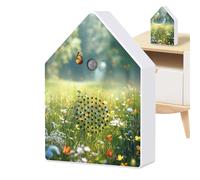 Genérico Bird Music Box - Decoración de música Box, Relaxing Musicc with Timer, Bird Cage Musicc, Nature Chirping with Motion Sensor for Home Garden Bedroom Bathroom Yoga Spa Meditation Travel