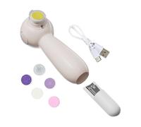Generico Bird Nail Trimmer - Bird Nail Grinder | Electric Noiseless Beak Grinder | Electric Pet Nails Filer | Gentle Grooming Tool Nails Trimming Machine with 6 Grinding Heads for Budgerigars |
