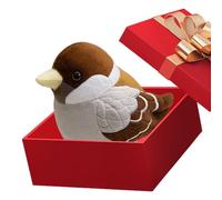 Generico Bird Plush - Soft Plush 15cm 80g | Cute Realistic Stuffed Toy Doll | Kids And Adults Comfort Companion, Bag Pendant For Living Room Dorm Birthday Christmas With Its Endearing Appeal.