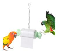 Genérico Bird Shredding Foraging Toy | Rolling Paper Design Chew Toy For Pet Birds | Interactive Cage Enrichment Accessory For Cockatiel, Conure, Lovebird, Biting, Foraging & Entertainments