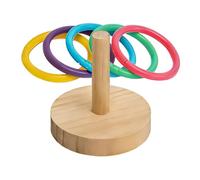 Genérico Bird Toys - Interactive Bird Ring Puzzle Game Intelligence Training Toy Set, Colorful Stacking Rings For Parrot Cockatiel Parakeet Conure Canary Lovebird Cockatoo