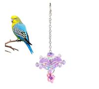 Genérico Bird Toys - PC 8x8x3cm | Pet Toy, 360 Degree Rotating Parakeet Wheel | Colorful Bird Enrichment Toy For Macaws Lovebird Conures Cockatiels Finches Indoor Outdoor Garden Cage Play