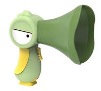 Genérico Bird Voice Changer, Kids Megaphone Toy, Novelty Bird Microphone with Fun Sound Effects, Playful Voice Modulation, Interactive Sound Toy for Outdoor Play and Group Activities, Green
