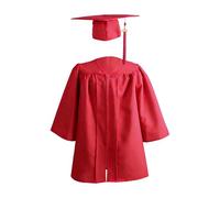 Genérico Birretes y Togas de Graduación para Niños, Vestimenta de Graduación, Ropa de Celebración para Graduados, para Ceremonia, Celebración, Banquete, Reunión, Fotografía Escolar y