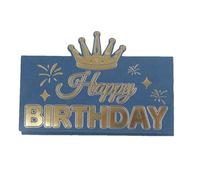 Genérico Birthday Card - Money Sobres | Birthday Money Wallet | Happy Birthday Card | Holiday Greeting Cards Cash Holder Greeting Envelope Folding for Birthday and Other Celebrations Supplies