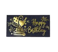 Genérico Birthday Card - Money Sobres | Birthday Money Wallet | Happy Birthday Card | Holiday Greeting Cards Cash Holder Greeting Envelope Folding for Birthday and Other Celebrations Supplies