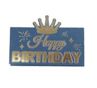 Generico Birthday Money Envelope - Surprise Cash Envelope 18x76cm | Birthday Money Cards Folding RedEnvelope Gift Wallet Creative Paper Cash Holder Boys Girls Party GiftEnvelope