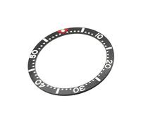 Generico Bisel giratorio de cerámica compatible con relojes Seiko SKX, SRPD 38 mm verde Hulk, negro, negro Black Bay, azul noche Mod Sub recambio Diver + regalo adhesivo 3M, Black Bay Black, 38MM