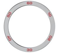 Genérico Bisel para CMF Watch Pro 2, para CMF By Nothing Watch Pro 2, bisel de metal, caja de repuesto (Plata y Rojo)