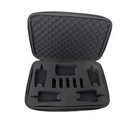 Genérico Bite Alarm Storage - Shockproof Carrying Bag For Fishing Trips | EVA Material with Foam Compartment Design, Protective Storage Case, For Freshwater, River, Lake, Pond, Outdoor Adventures