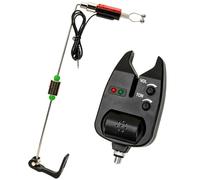Genérico Bite Alarms for Fishing Poles Battery Powered Wireless Night-Ready | Fishing Bite Alarm with LED Light for Fishermen Angler Dad Boyfriend Men Outdoor Saltwater River Lake