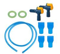 Genérico Bite Valve Replacement - Water Pack Nozzle Replacement Mouthpiece | Adjustable Switch Nozzle Kit | for Cycling Hydration Bladder, Outdoor Hiking Camping Travel Sports, PP + Silicone