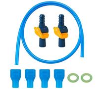 Genérico Bite Valve Replacement - Water Pack Nozzle Replacement Mouthpiece | Adjustable Switch Nozzle Kit | for Cycling Hydration Bladder, Outdoor Hiking Camping Travel Sports, PP + Silicone