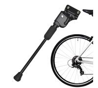Genérico Black Cycling - Anti-Slip multipropósito Kick Stand - Black Rust-Proof Cycling, Riding Accessories for Mountain Cycle, Plegable Cycle