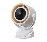 Genérico Bladeless Fan For Bedroom - ABS, 5.70x4.72x7.28in Small Quiet Electric Cooling Tool | USB Portable With Ambience For Home, Dormitory, Kitchen, Desktop, Student Use, Bedroom