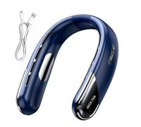Genérico Bladeless Neck Fan, Quiet Rechargeable 5-Speeds, Travel Neck Fan