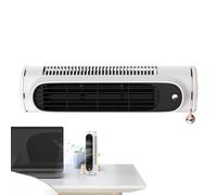 Genérico Bladeless Tower Fan, Bladeless Desk, 9.92x3.11in Quiet Rechargeable Air Circulator, 3 Speed Wind Settings, Compact Space Saving for Living Room, Bedroom, Kitchen, Summer