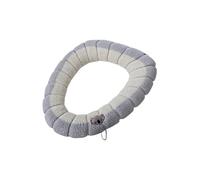 Generico blanda para asiento de inodoro - para baño de tela cálida y lavable, cubierta suave y más cálida para cojín asiento de inodoro - para uso doméstico en ambientes interiores como baño y