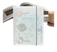 Genérico Blank Recipe Journal Notebook, Personal Blank Recipes Book, Holds 160 Exclusive Formula, Hardcover A4 Recipe Book, Perfect for Cooking Journal for the Chef, 8.46x10.83 inches