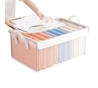 Genérico Blanket Box - PVC Steel Frame PP Board | Bed Storage With Lid | Storage Bins For Bedroom Organization, Toy, Linen Keeping, Home Decluttering, And Daily Household Use