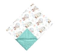 Genérico Blankets Boys - Gentle Nursery Wraps, 1 Piece Flannel Covers For Infant Sleep, Soft Fabric Swaddling Sheet with Pastel Tones, Child Supplies, Breathable Layer For Bed, Bassinet and Crib