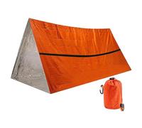 Genérico Blankets Survival Bags, Waterproof Sleeping Bag, Survival Aluminum Film Bivy Sack, Sleeping Bag, Compact Survival Shelter, Lightweight Outdoor Survival Bag, Reflective Shelter, Wat
