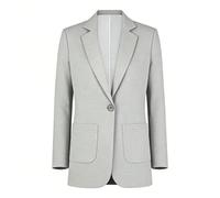 Generico Blazer de hombre Slim Fit con un botón Suit Jacket Chaqueta Elegante Formal for Wedding Business Evening de trabajo Elegante Ceremonia Chaqueta Hombre Blazer Gimnasia Día del Padre
