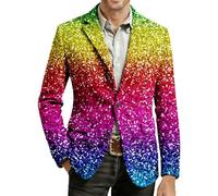 Genérico Blazer para Hombre Americana Casual - Chaqueta de Pana Carnival Velvet para Eventos Formales y Ropa Informal Negocios con un Corte Moderno diseño Elegante.