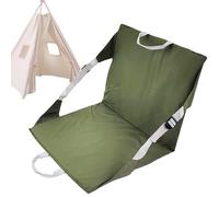 Generico Bleacher Stadium Seat - Portable Folding Chair, Padded Backrest, Adjustable Reclining | Comfortable Seat Cushion