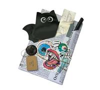 Genérico Blind Date with a Book, Halloween Horror Surprise Book Pack with Handmade Card, Mystery Reading Gift for Readers Teachers Bookworms and Library Appreciation Events