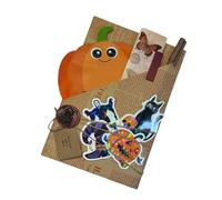 Genérico Blind Date with a Book, Halloween Horror Surprise Book Pack with Handmade Card, Mystery Reading Gift for Readers Teachers Bookworms and Library Appreciation Events
