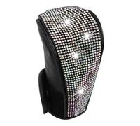 Genérico Bling Shift Knob Cover Rhinestone Vehicle Interior Decoration | Car Shifter Protective Cover for Women Men Drivers Daily Commute Road Trip Ride Sharing School Run Sedan SUVs