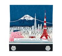 Genérico Bloc de Notas 3D | Cuaderno Arrancable Montaña | Bloc de Notas Artístico | Para San Valentín Oficina Decoración Del Hogar Navidad Adulto Estudiante Niño Vacaciones Estudio Escritura