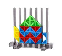 Genérico Block Puzzle | Juego De Construcción Y Apilamiento 3D Colorido | Tablero De,para Niños y Niñas a Partir de 3 Años para Hogar Escuela Aula Jardín de Infancia Sala de Juegos y Viaje