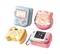 Genérico Blocs de adhesivas - Juego de bloc de autoadhesivo de dibujos animados de cuatro piezas, del estrés Lindos suministros de escritorio Escuela Oficina Diversión Hojas d