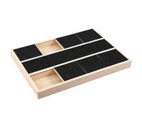 Generico Bloque rascador y para perros - 13,78 x 9,84 x 1,38 pulgadas juguete para amoladora de uñas de madera, para rascar y para uñas para perros | Herramienta para el entrenamiento de la de