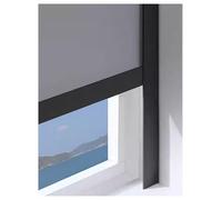 Genérico Bloqueadores de Espacios de luz for persianas Bloqueador de luz Lateral de Ventana, bloqueadores de luz Opaca for Bloqueo de persianas enrollables(B,20cm/7.8'')