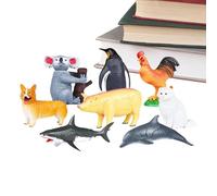 Genérico Bloques De Construcción De Animales - Juego DIY De Modelos Realistas 3D - Juguetes De Montaje para Niños Y Niñas,para Niño Niña Navidad Cumpleaños Aula Pascua Viaje Fiesta Premios